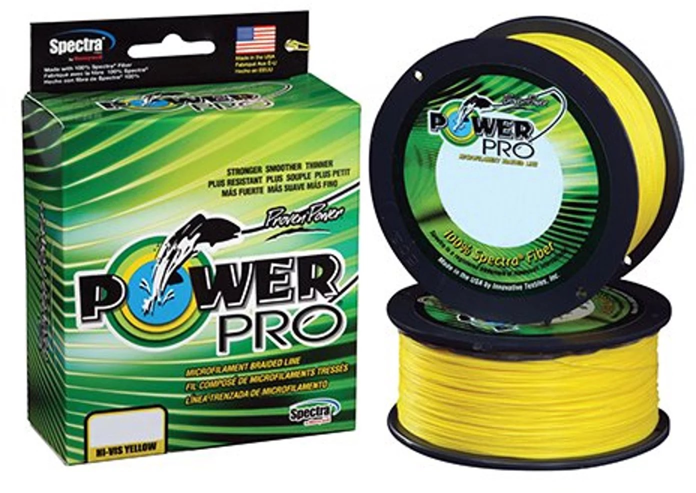 PowerPro 80 lb 150 yards Braided Fishing Line Academy