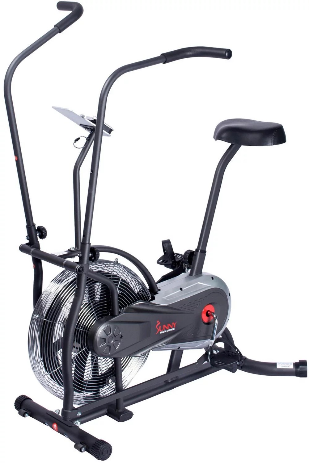 Sunny Health & Fitness Zephyr Air Fan Exercise Bike Academy