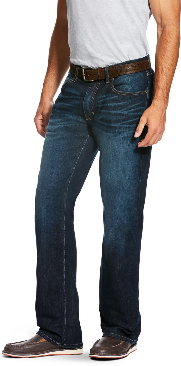 Ariat Men's M5 Slim Legacy Stretch Stackable Straight Leg Jeans Academy
