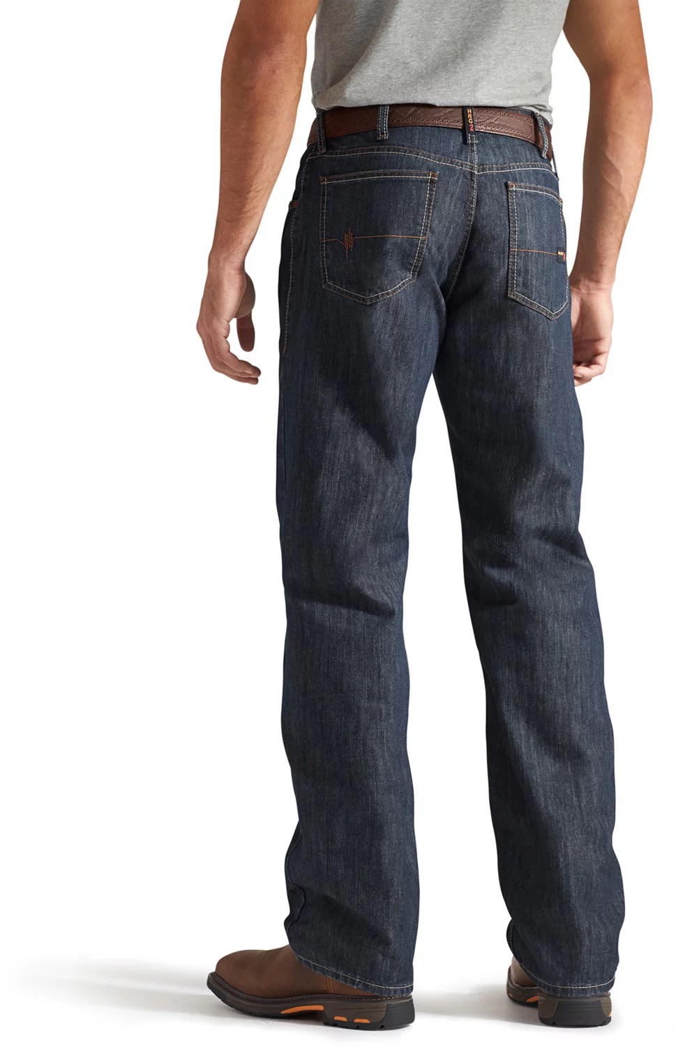 Ariat Men's FR M3 Loose Basic Stackable Straight Leg Jeans Academy
