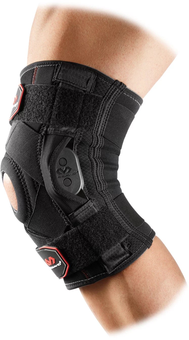 McDavid Adults' Knee Brace with Polycentric Hinges and Cross Straps