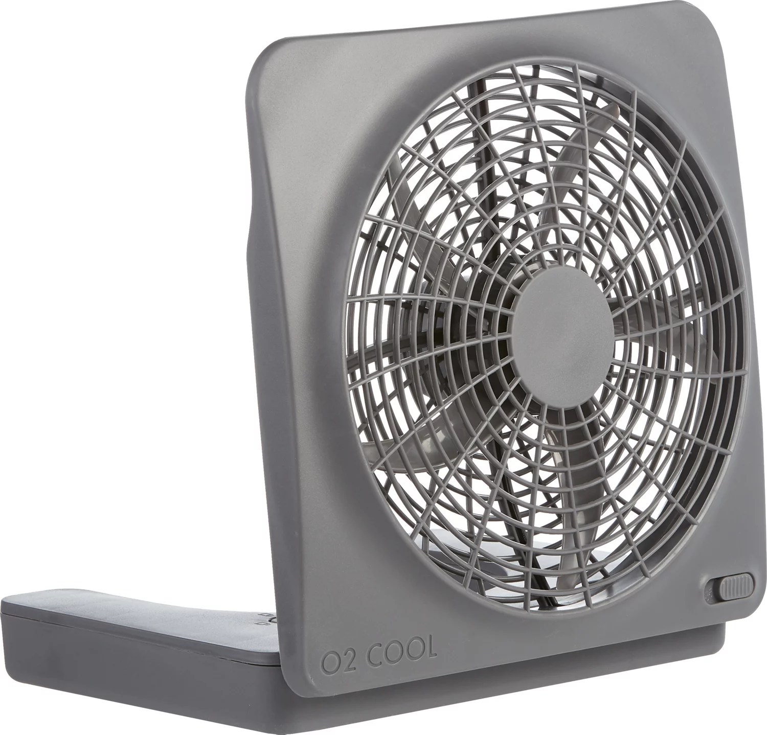 O2 COOL Portable 10inch Fan with AC Adapter Academy