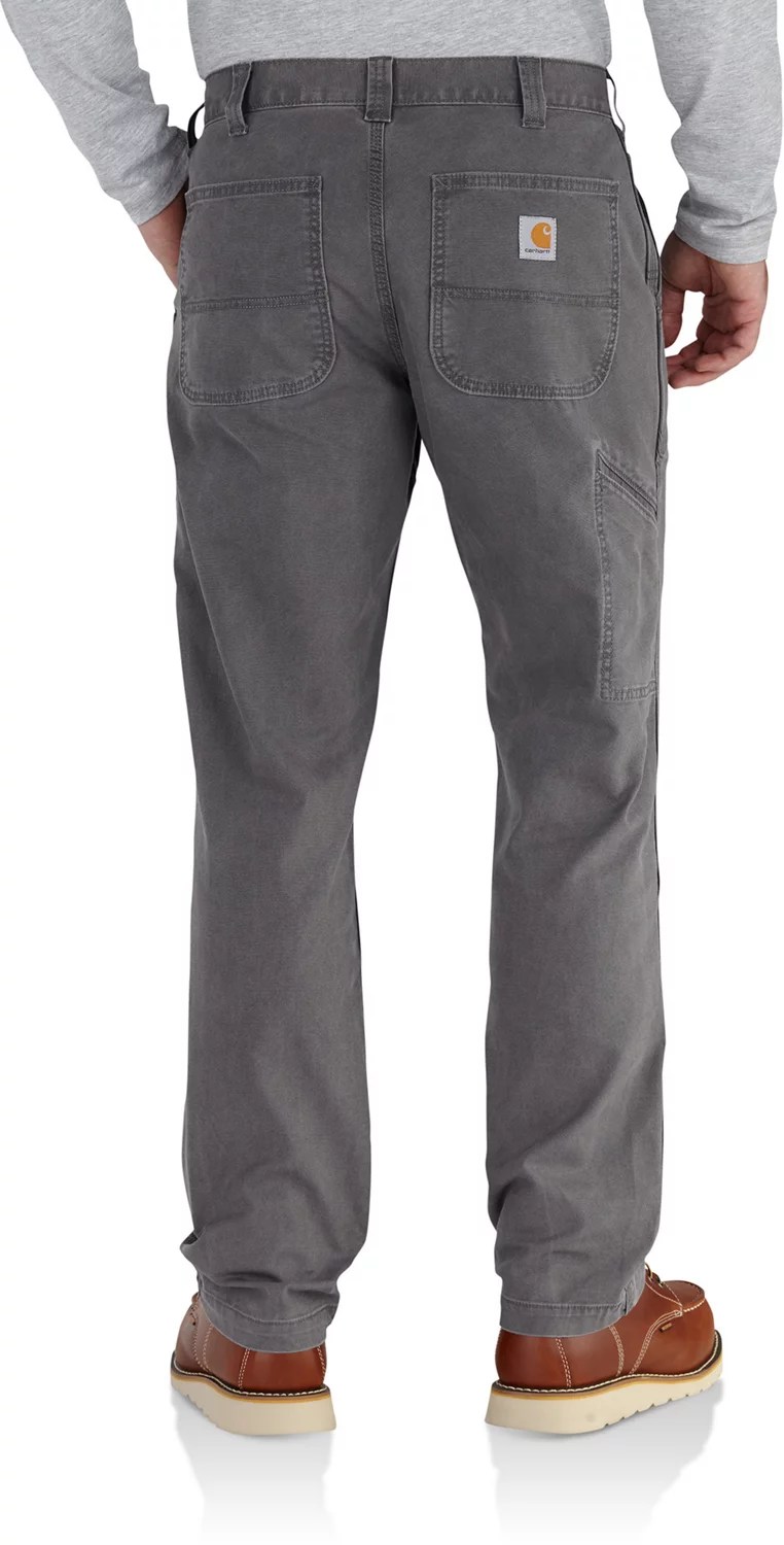 Carhartt Men's Rugged Flex Rigby Dungaree Work Pant Academy