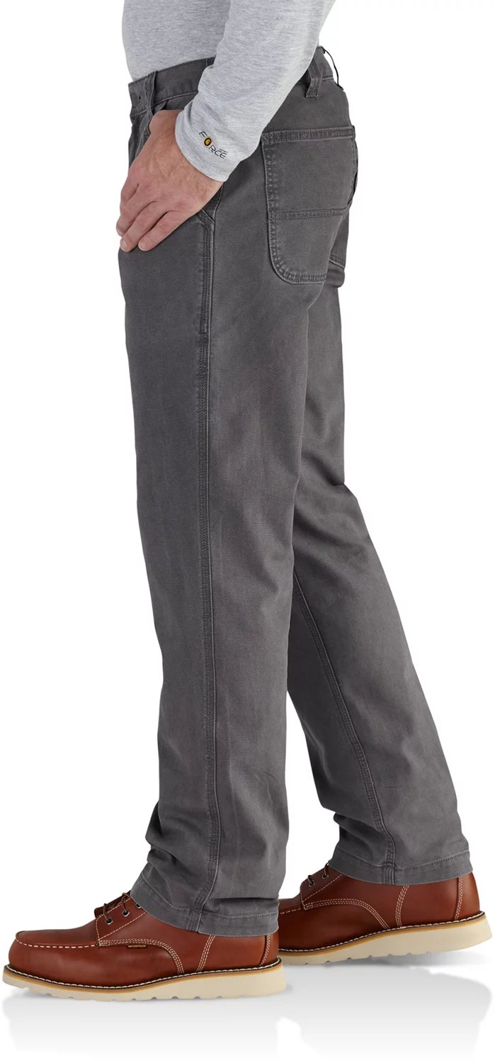 Carhartt Men's Rugged Flex Rigby Dungaree Work Pant Academy
