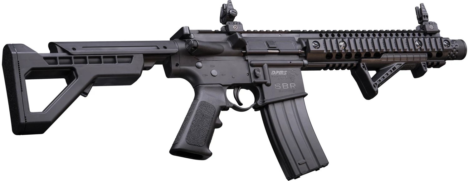 Crosman DPMS SBR Compact Full Auto .177 Caliber BB Rifle Academy