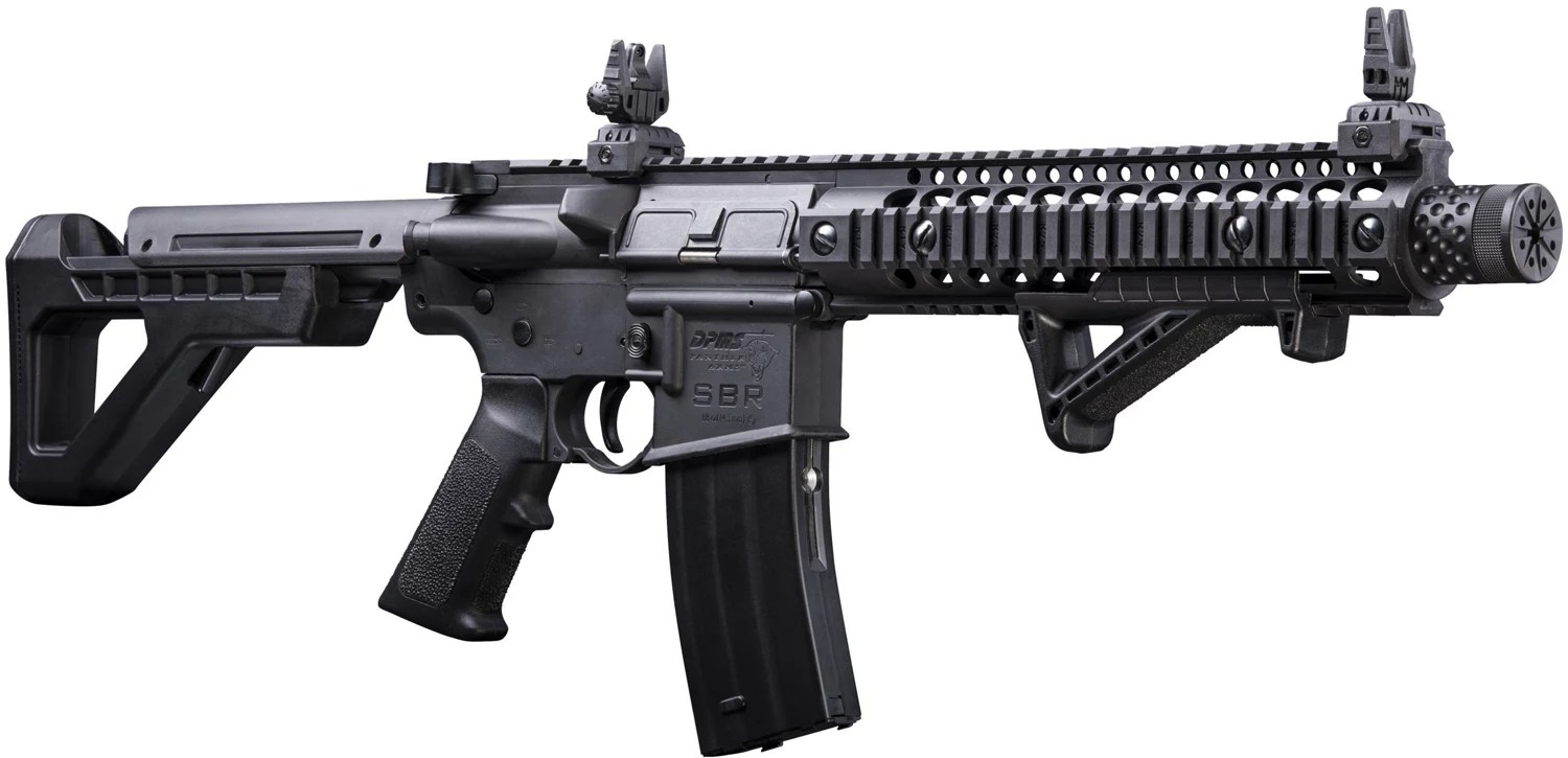 Crosman DPMS SBR Compact Full Auto .177 Caliber BB Rifle Academy