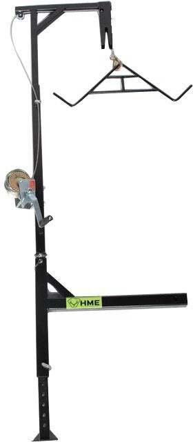 HME Products Truck Hitch Game Hoist with Winch and Gambrel Academy