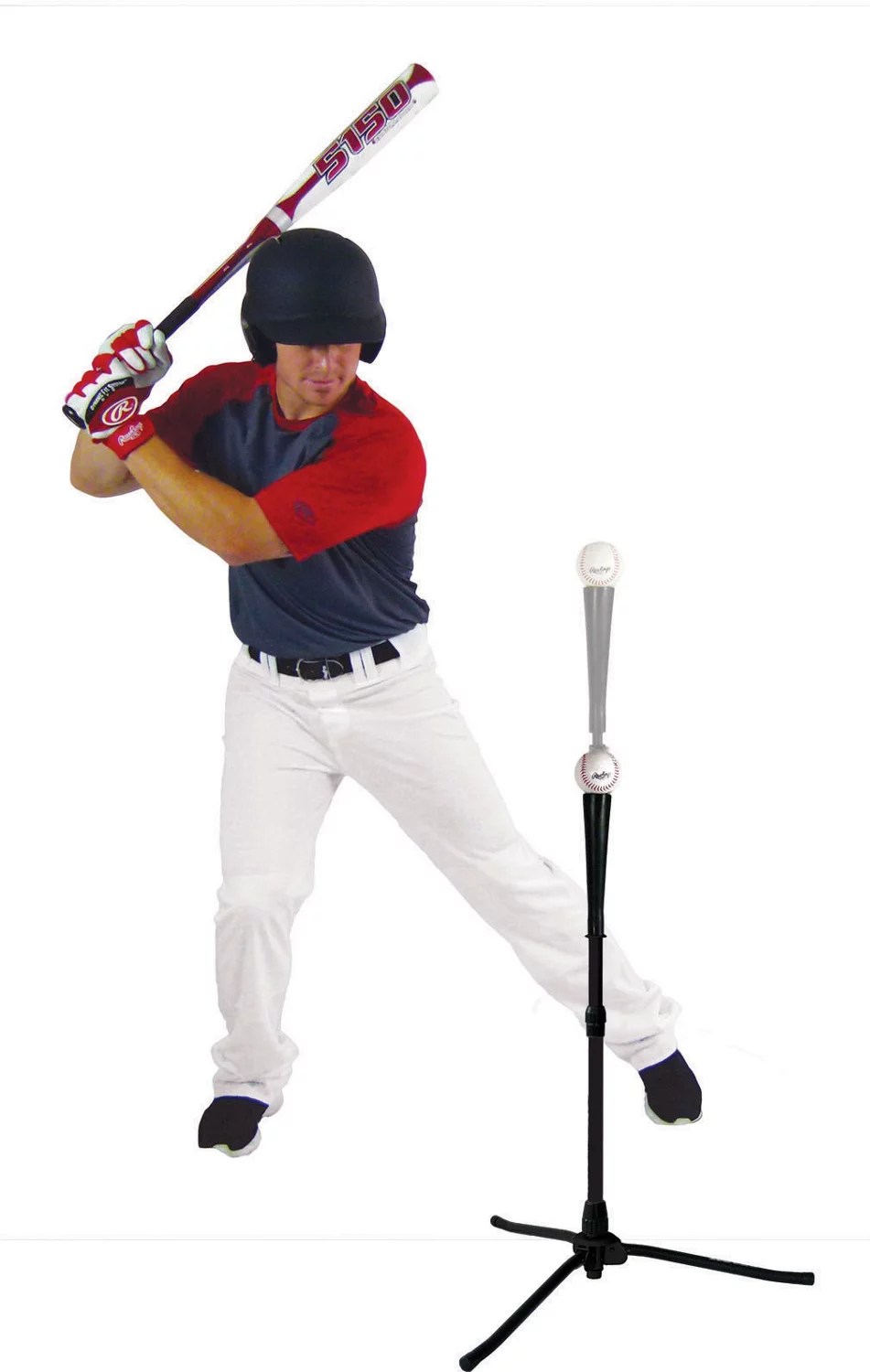Rawlings ProModel Tripod Travel Hitting Tee Academy