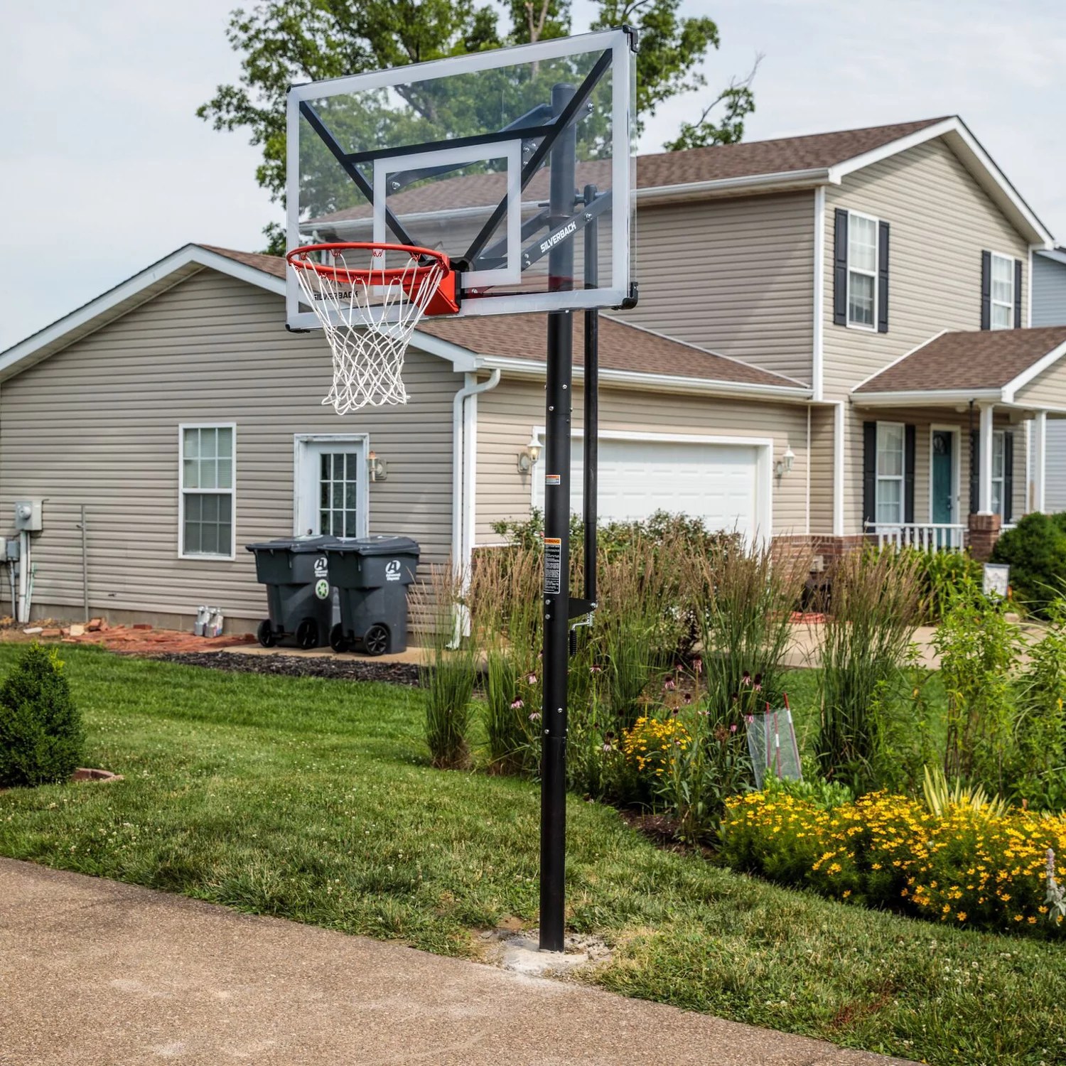 Silverback NXT 54 in InGround Basketball Hoop Academy