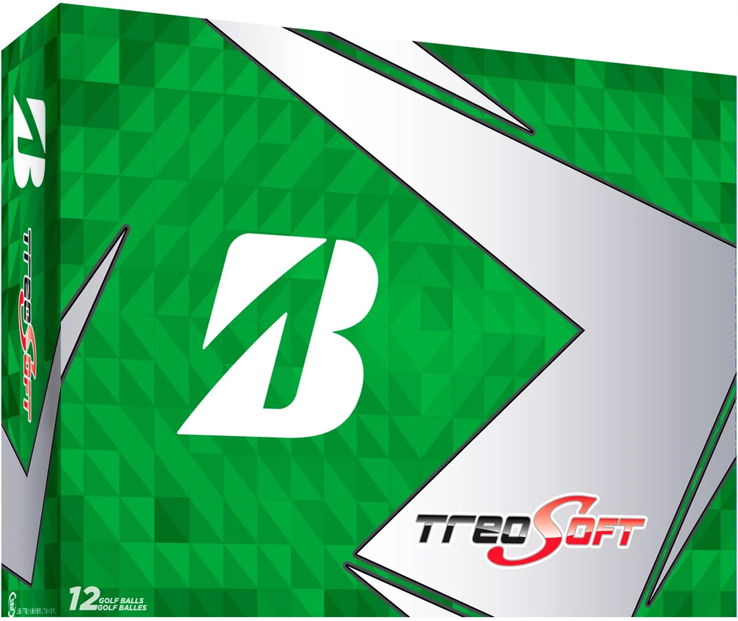 Bridgestone Golf Treosoft Golf Balls 12Pack Academy