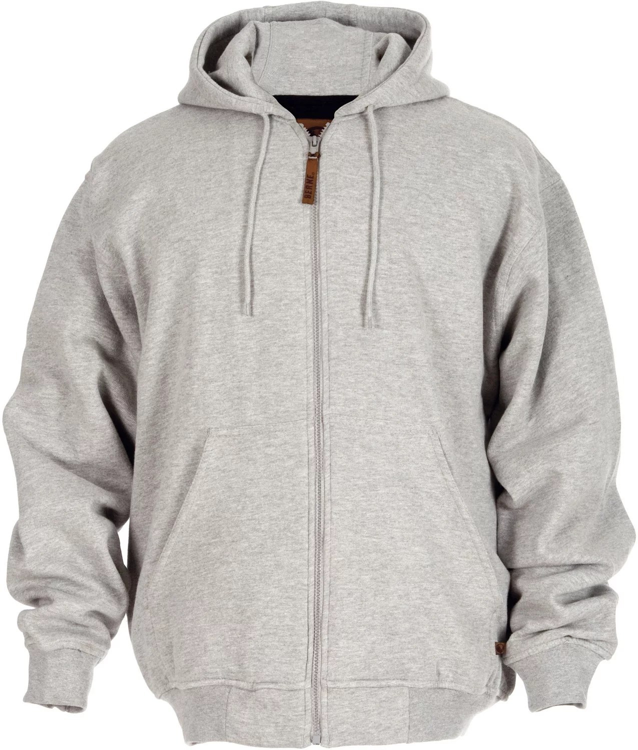 Berne Men's Thermal Lined FullZip Hoodie Academy