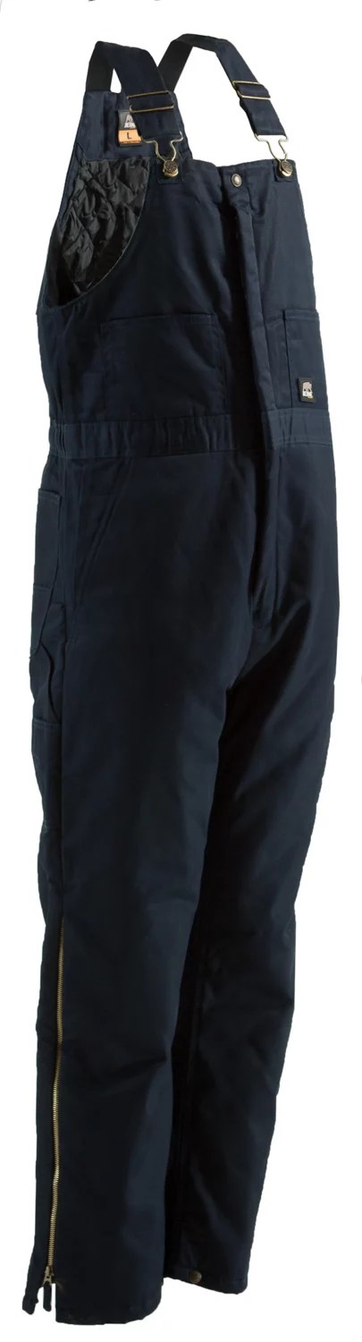 Berne Men's Deluxe Twill Insulated Bib Overalls Academy
