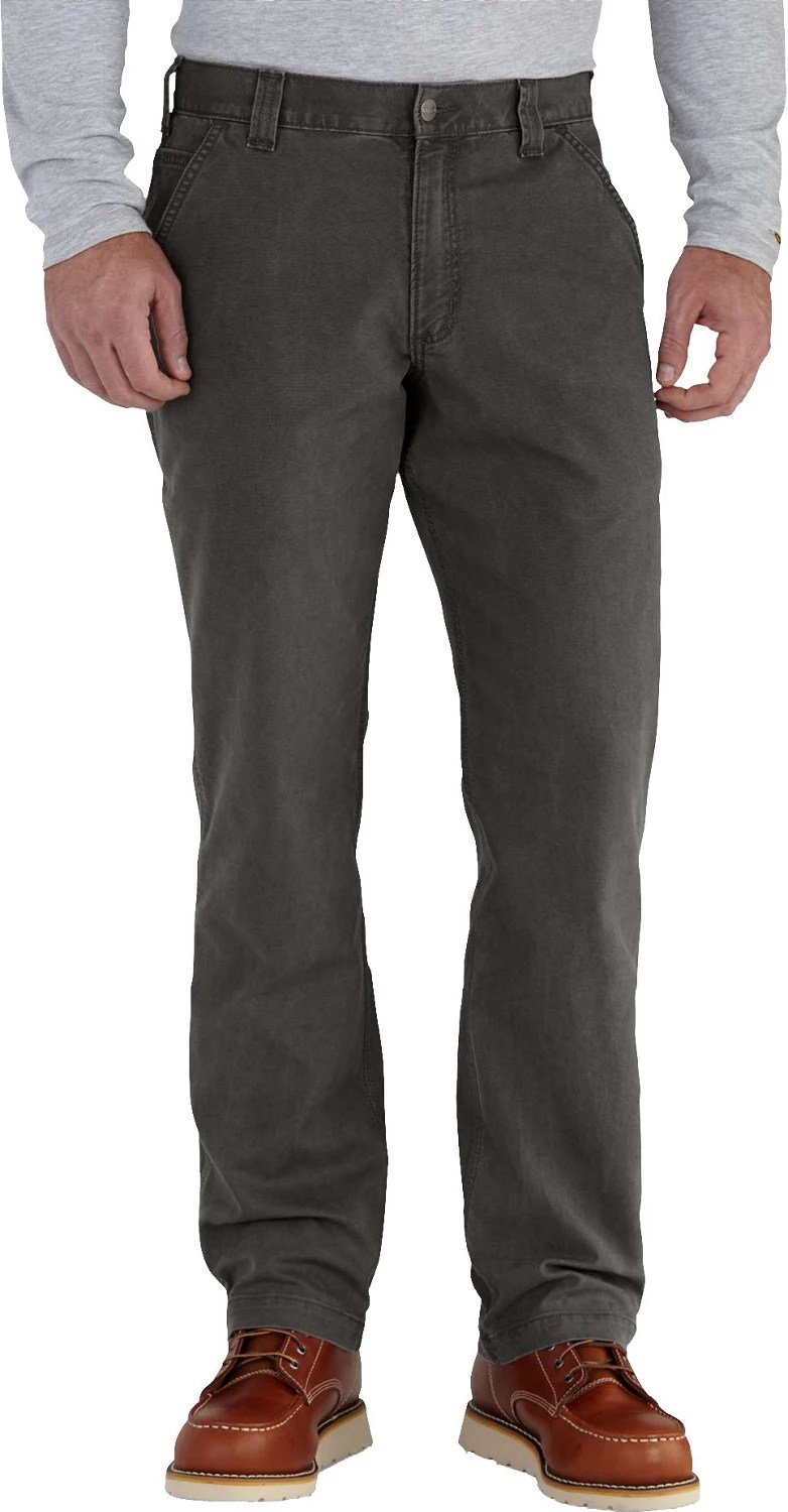 Carhartt Men's Rugged Flex Rigby Dungaree Work Pant Academy