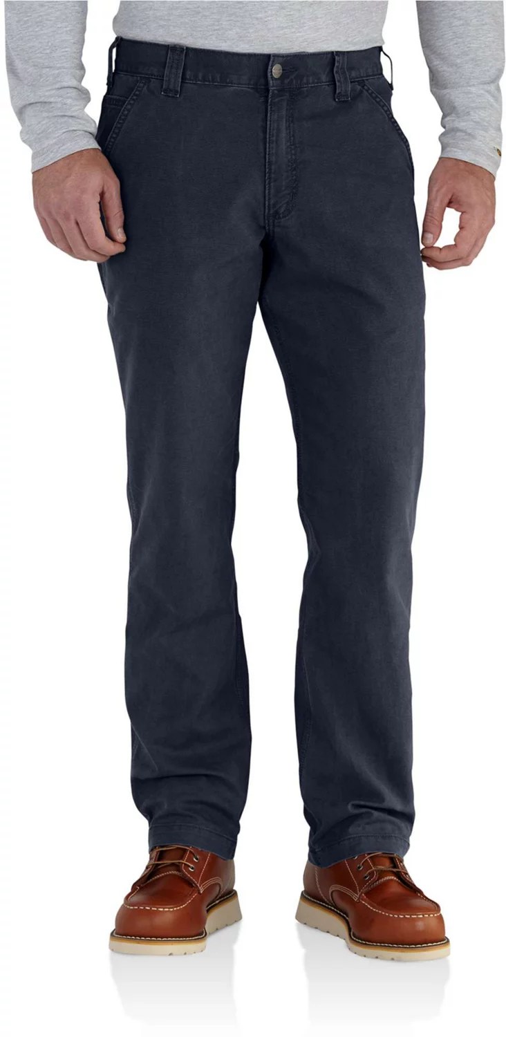Carhartt Men's Rugged Flex Rigby Dungaree Work Pant Academy