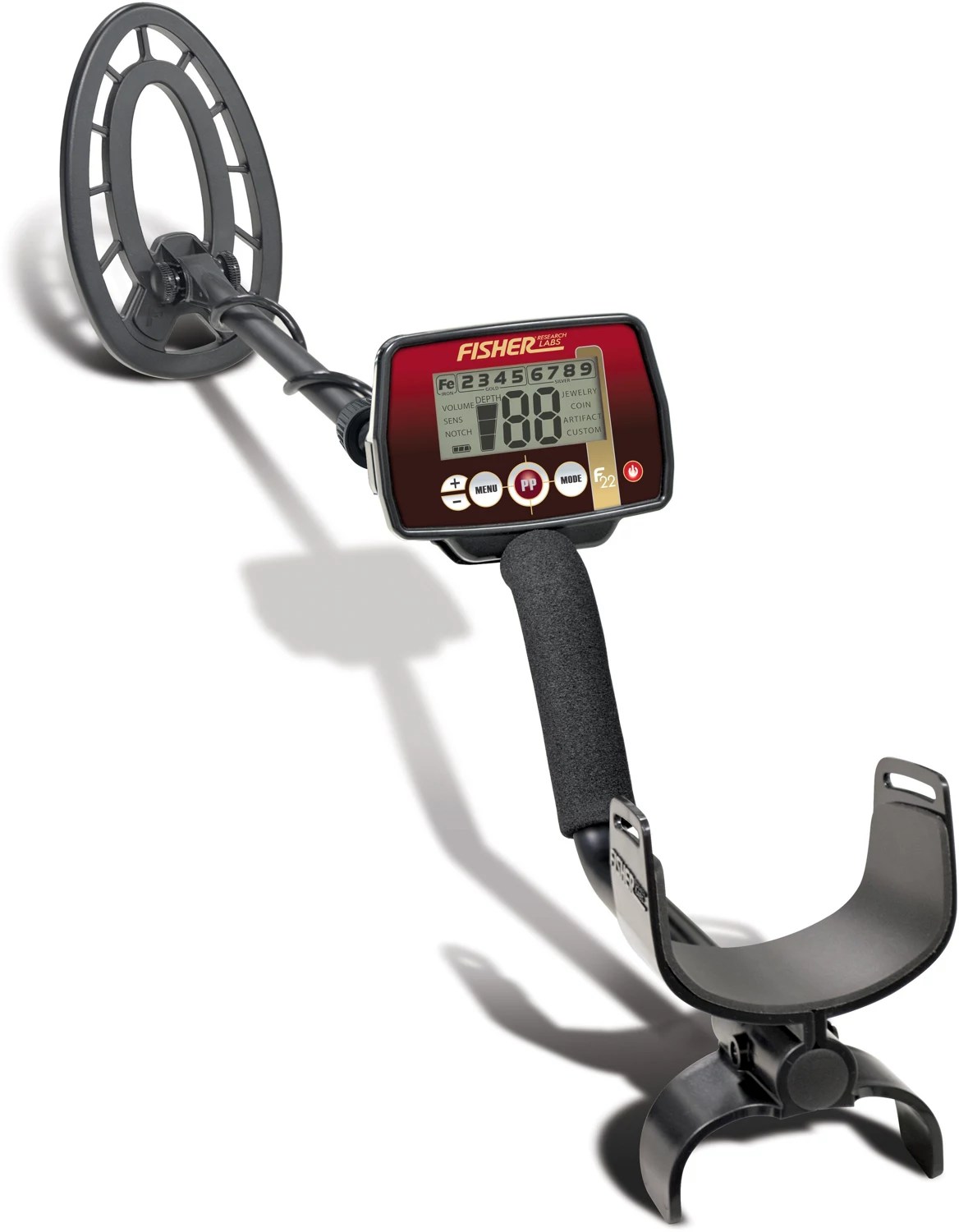 Fisher F22 Weatherproof AllPurpose Metal Detector Academy