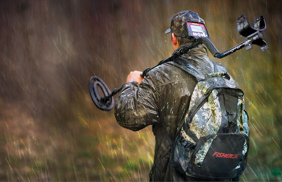 Fisher F22 Weatherproof AllPurpose Metal Detector Academy