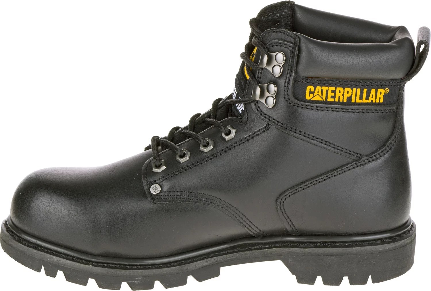 Cat Footwear Men's Second Shift EH Steel Toe Lace Up Work Boots Academy