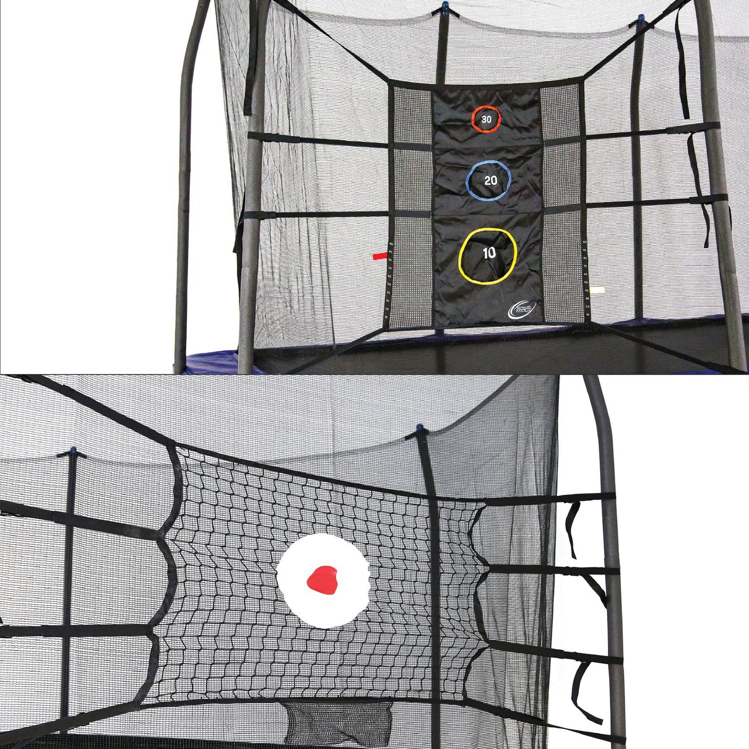 Skywalker Trampolines Bounce Back and Triple Toss Game Kit Academy
