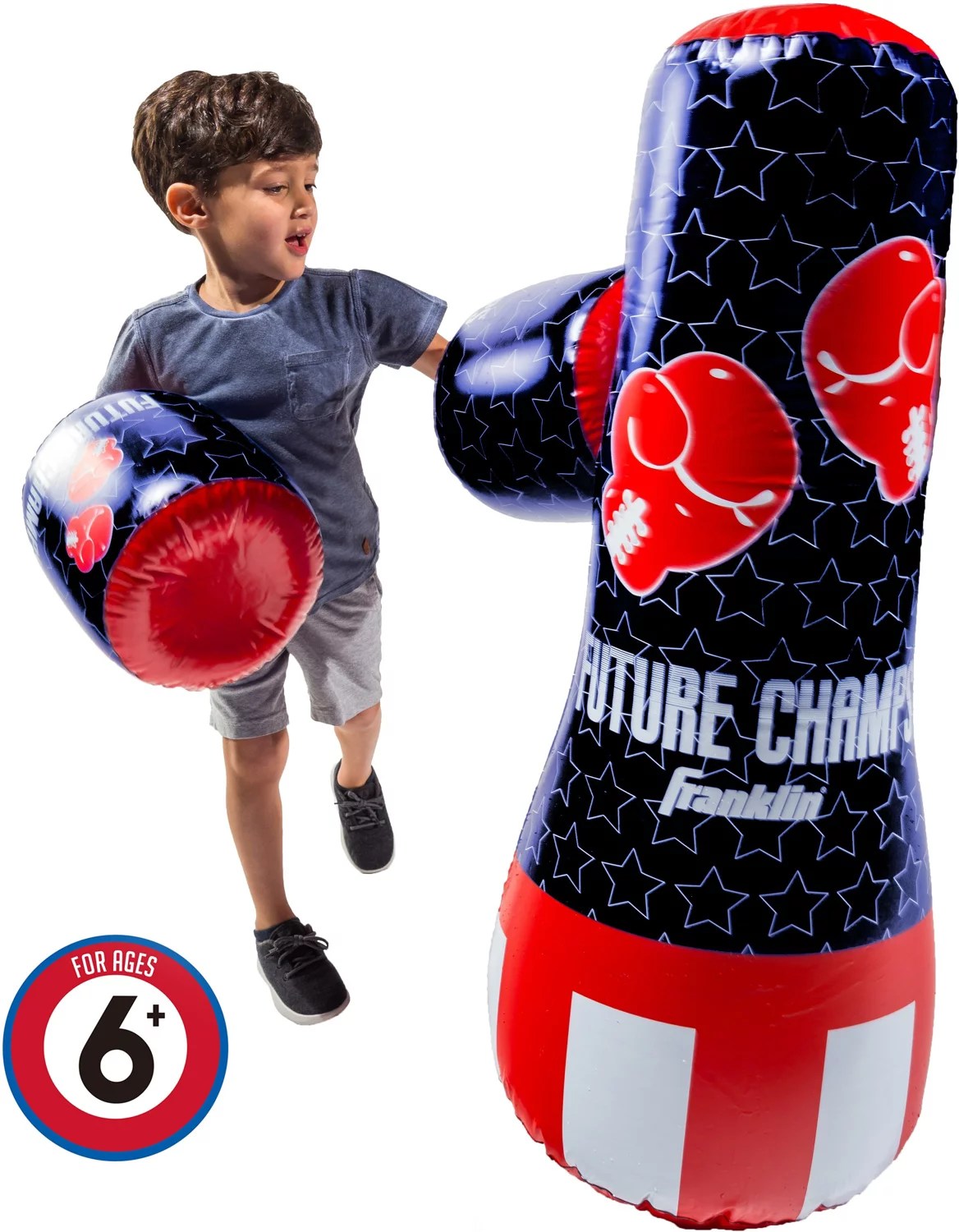 Franklin Future Champs Punching Bag and Gloves Academy