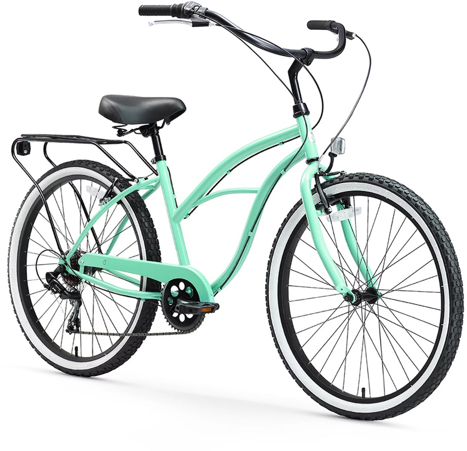 sixthreezero Women's Around the Block 26 in 7Speed Cruiser Bike Academy