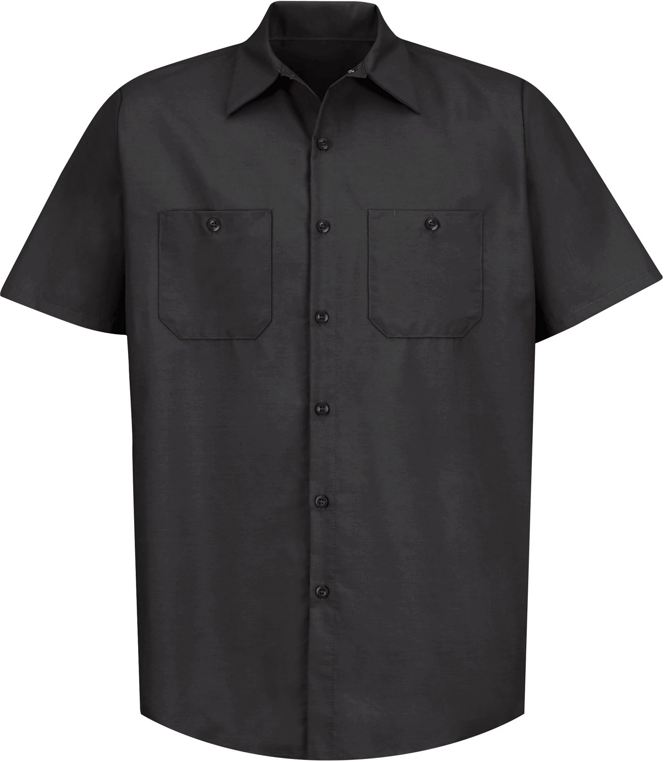 Red Kap Men's Short Sleeve Industrial Work Shirt Academy