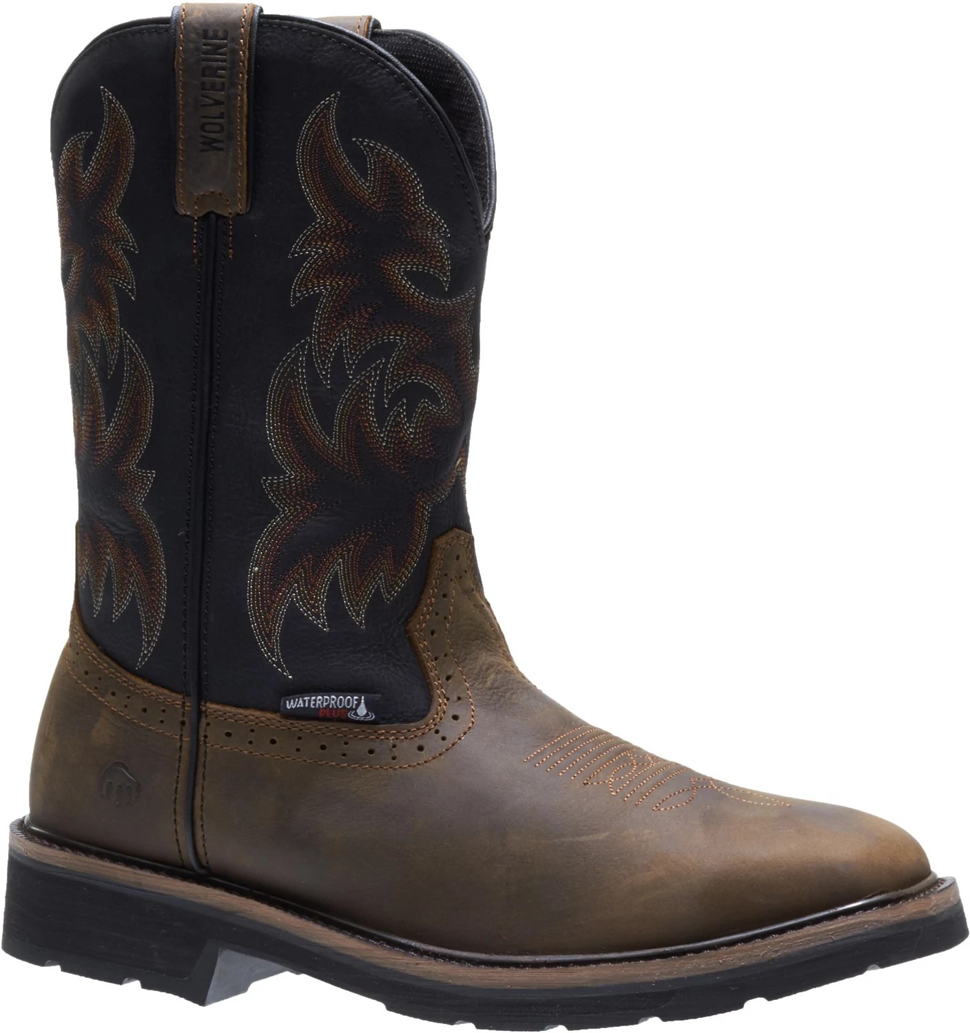 Wolverine Men's Rancher Wellington Waterproof Work Boots Academy