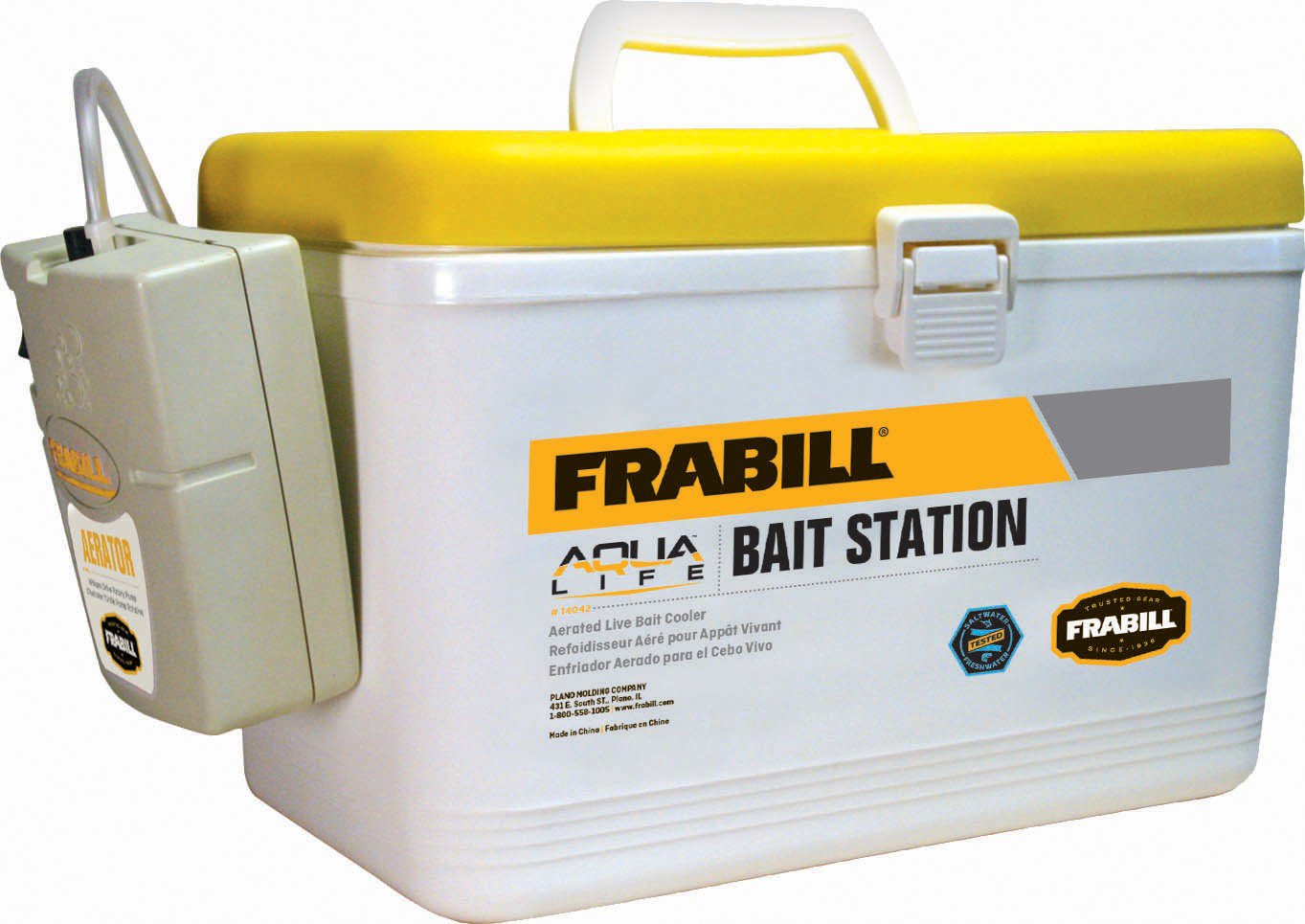 Frabill 8 qt Bait Box with Aerator Academy