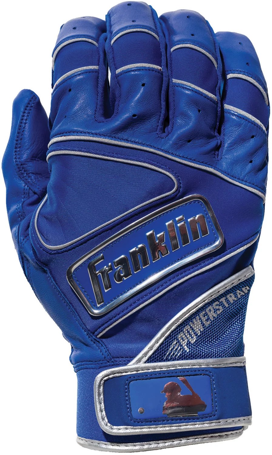 Franklin Boys' Chrome Powerstrap Batting Gloves Academy