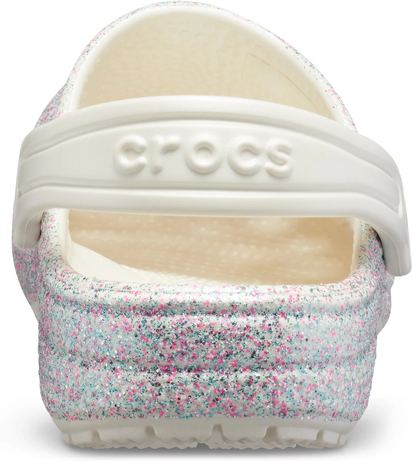 Crocs Kids' Classic Glitter Clogs Free Shipping at Academy