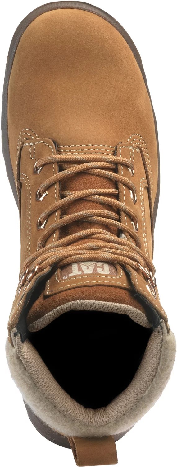 Cat Footwear Women's Tess EH Steel Toe Lace Up Work Boots Academy