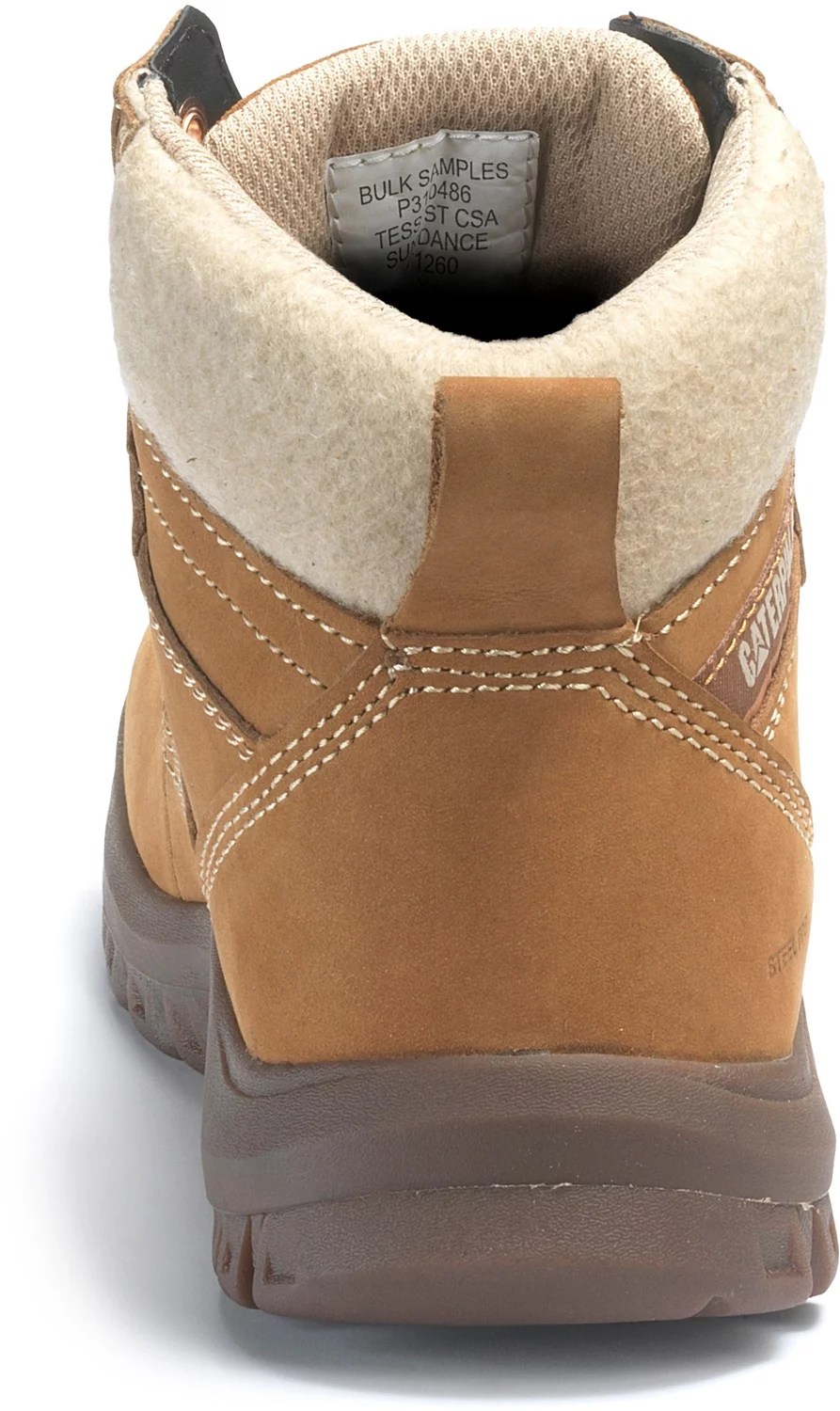 Cat Footwear Women's Tess EH Steel Toe Lace Up Work Boots Academy