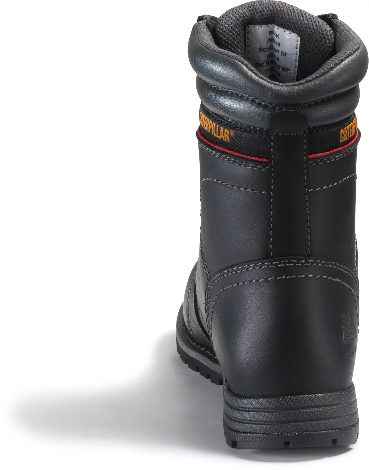 Cat Footwear Women's Echo EH Steel Toe Lace Up Work Boots Academy