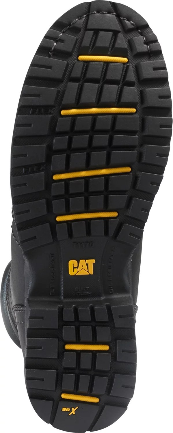 Cat Footwear Women's Echo EH Steel Toe Lace Up Work Boots Academy