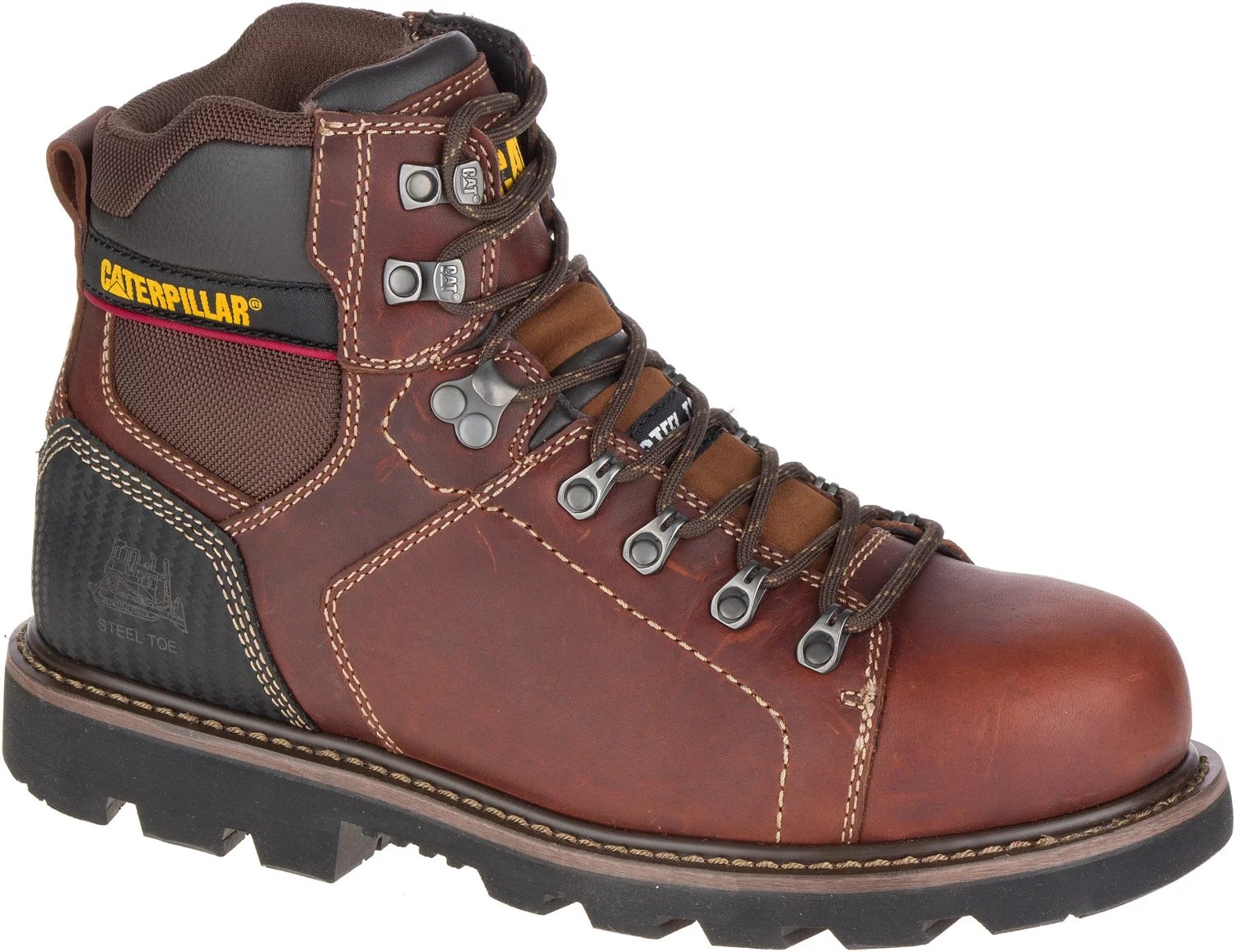 Cat Footwear Men's Alaska 2.0 EH Steel Toe Lace Up Work Boots Academy