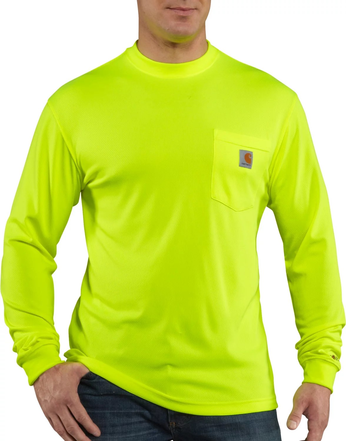 Carhartt Men's Force® Color Enhanced Long Sleeve Tshirt Academy