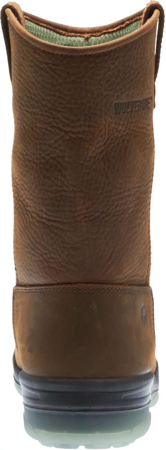 Wolverine Men's DuraShock Insulated Soft Toe Wellington Work Boots Academy