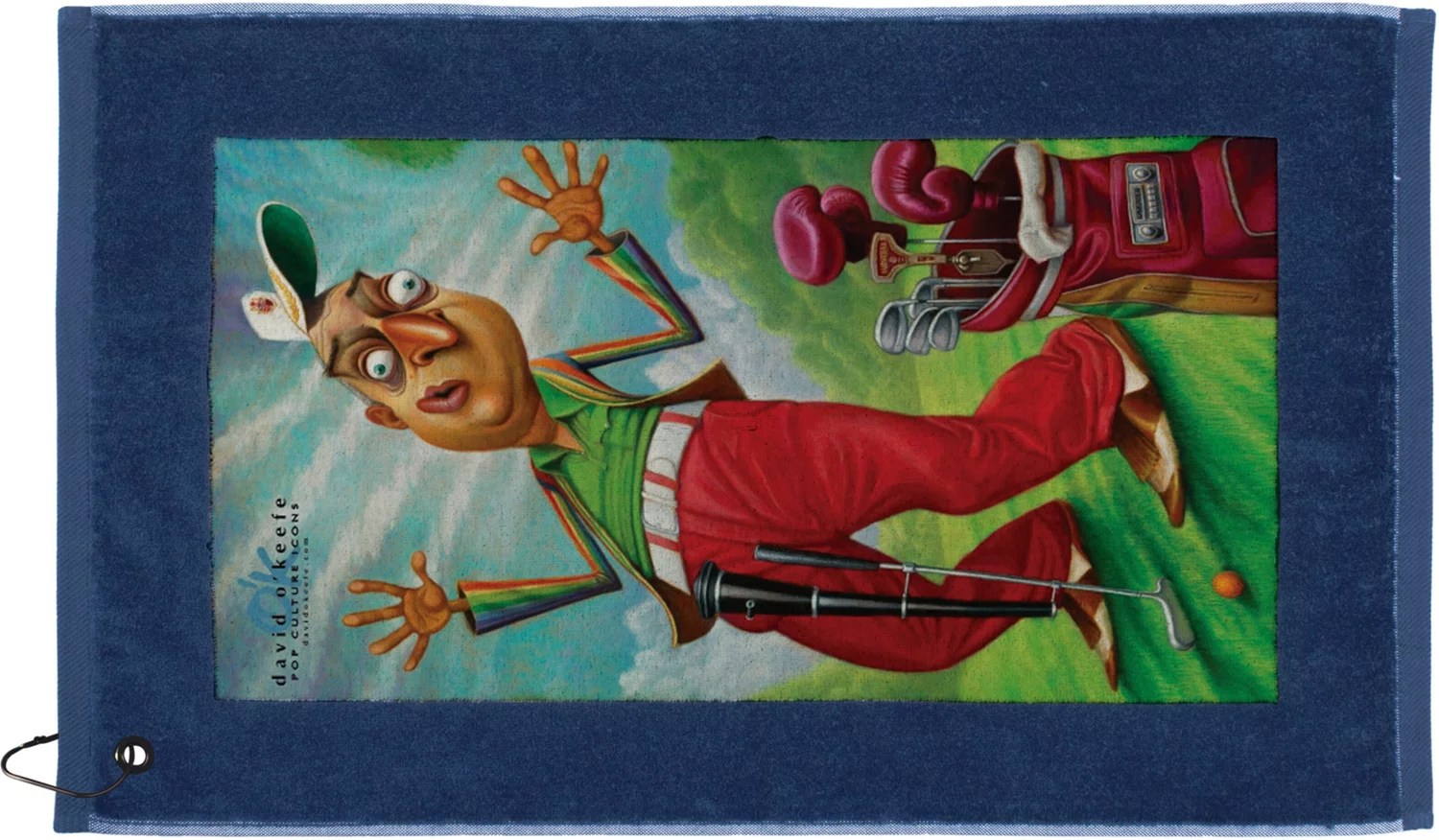 Devant David O'Keefe Caddyshack Al Czervik Golf Towel Academy