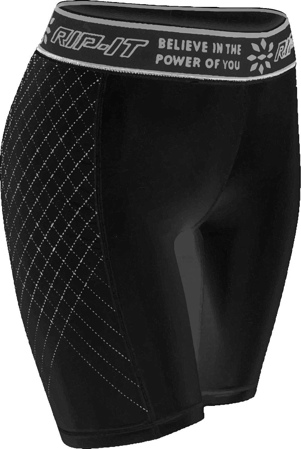RIPIT Girls' PeriodProtection Softball Sliding Shorts Academy