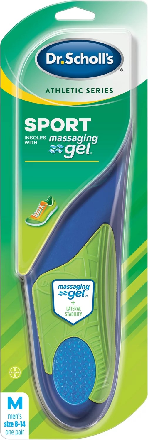 Dr. Scholl's Men's Athletic Series Sport Insoles Academy