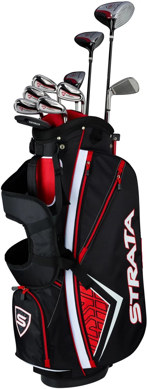 Strata Plus '19 14Piece Golf Club Set Free Shipping at Academy