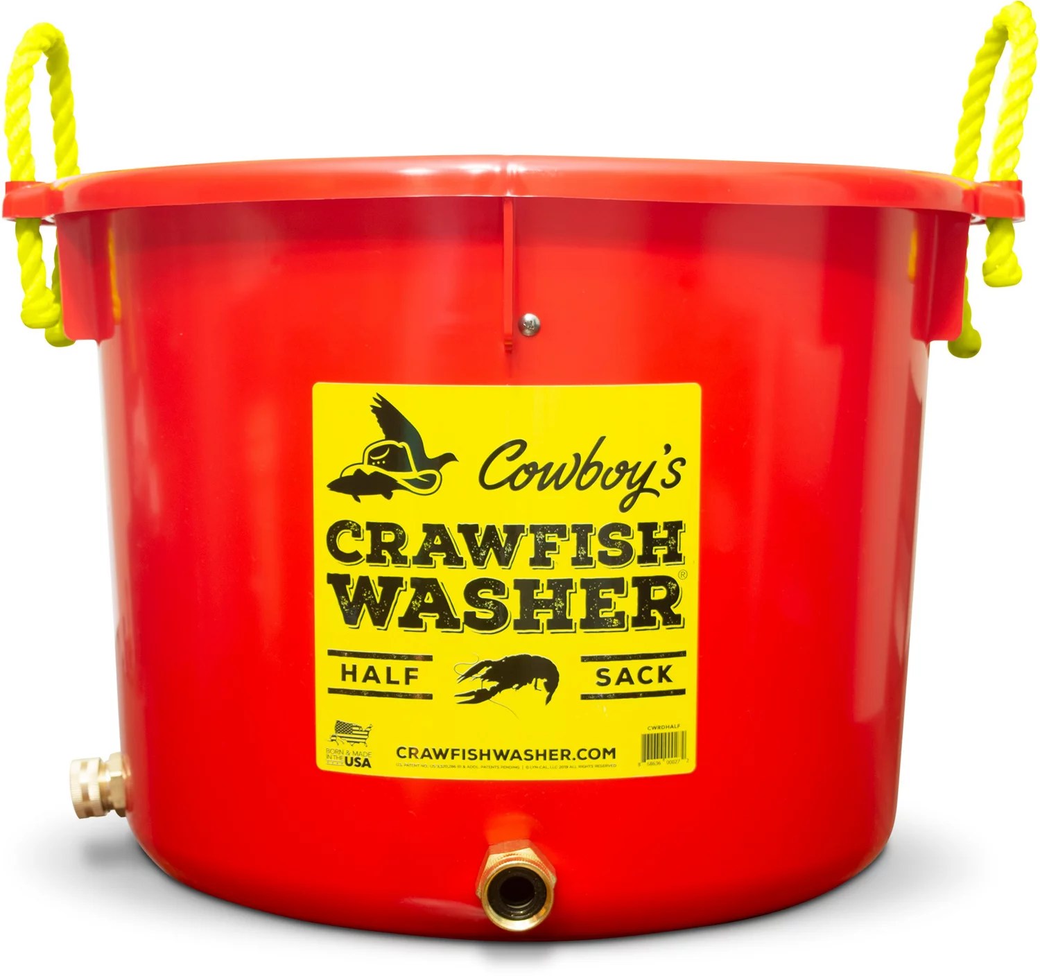 Cowboy's Half Sack 40 qt Crawfish Washer Academy