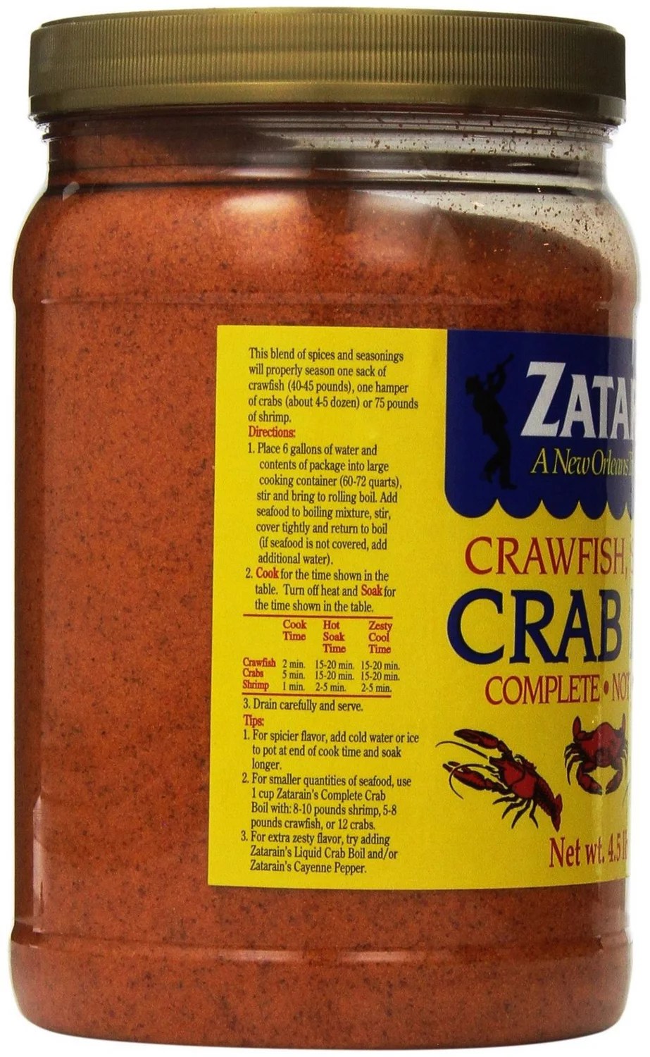 Zatarain's Crawfish, Shrimp and Crab Boil Academy