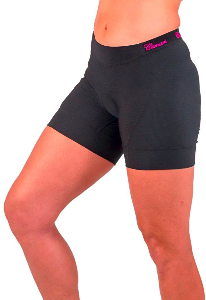 Canari Women's Ultima Gel Bike Short Liners 5 in Academy
