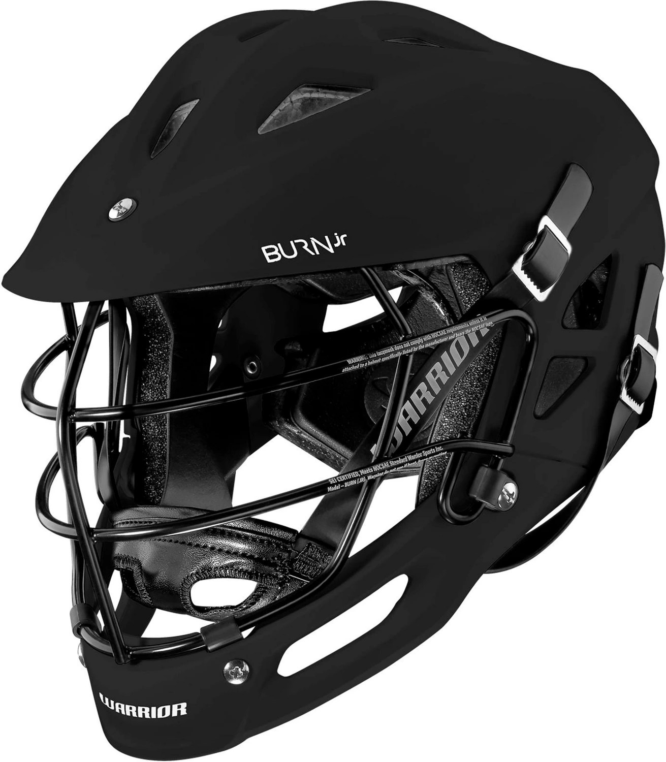 Warrior Kids' Burn Lacrosse Helmet Free Shipping at Academy