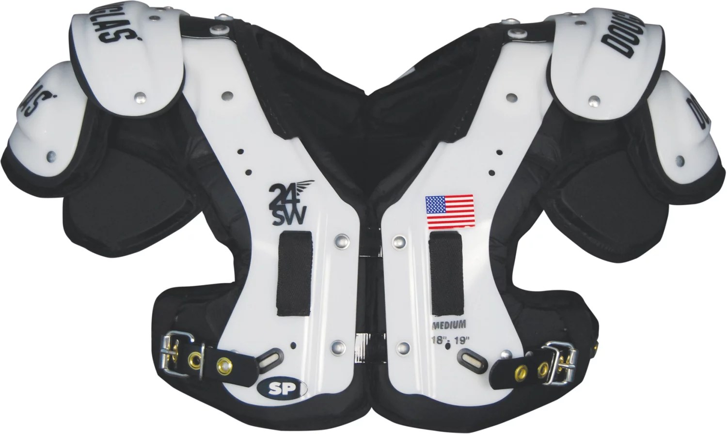 Douglas Men's SP 24SW Flat Football Shoulder Pads Academy