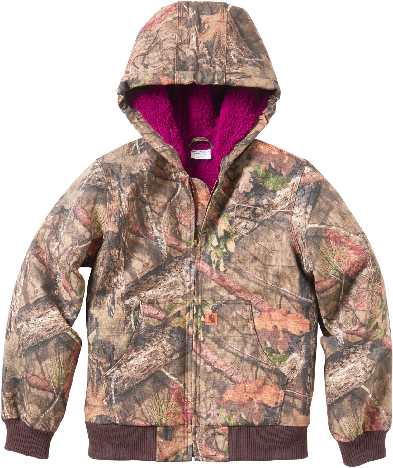 Carhartt Girls' Hooded Active Jacket Academy