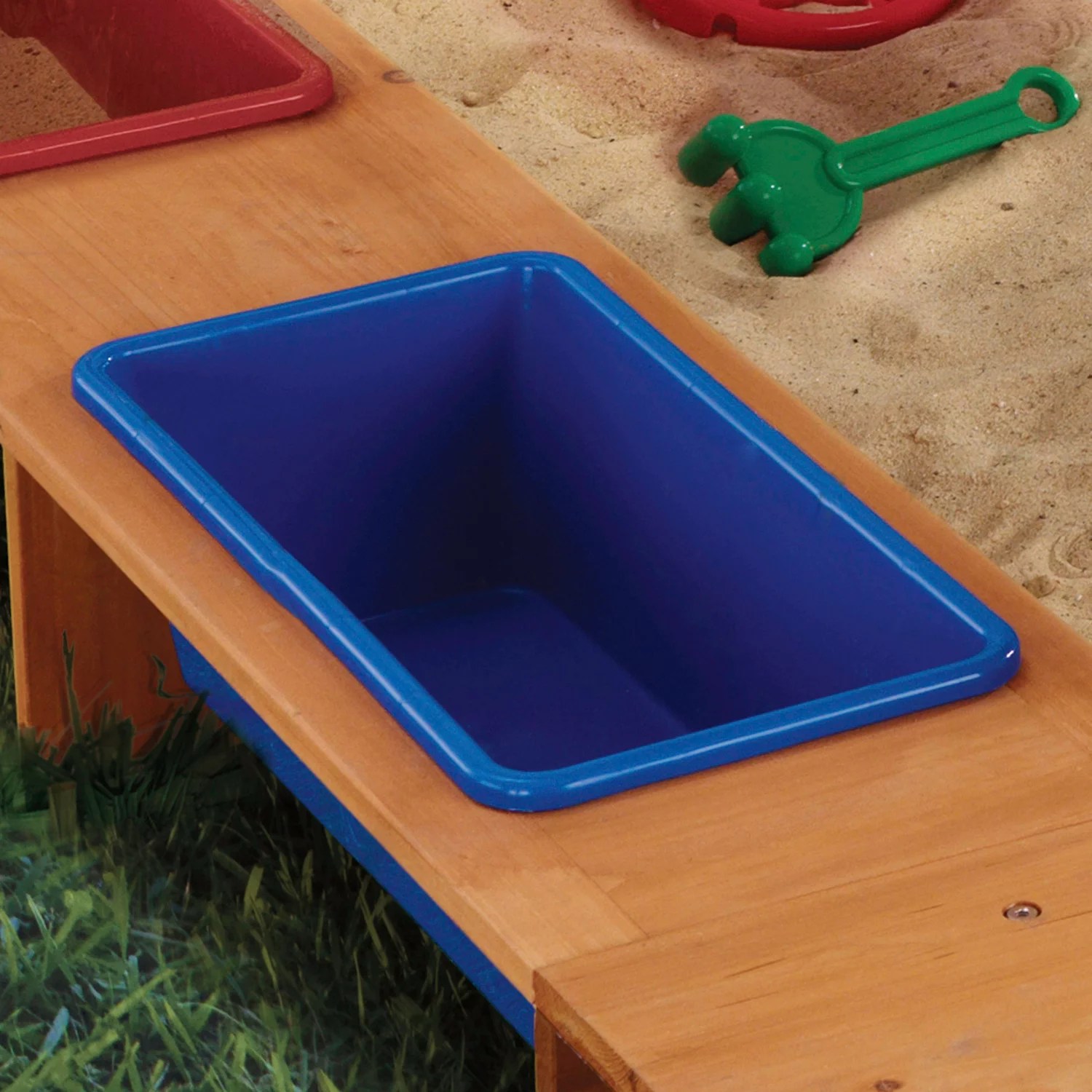 KidKraft Outdoor Sandbox with Canopy Academy