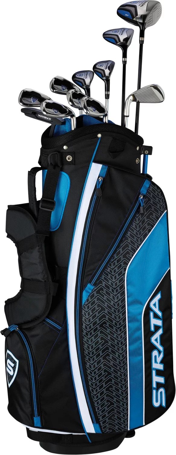 Strata Men's Ultimate '19 16Piece Package Golf Club Set Academy