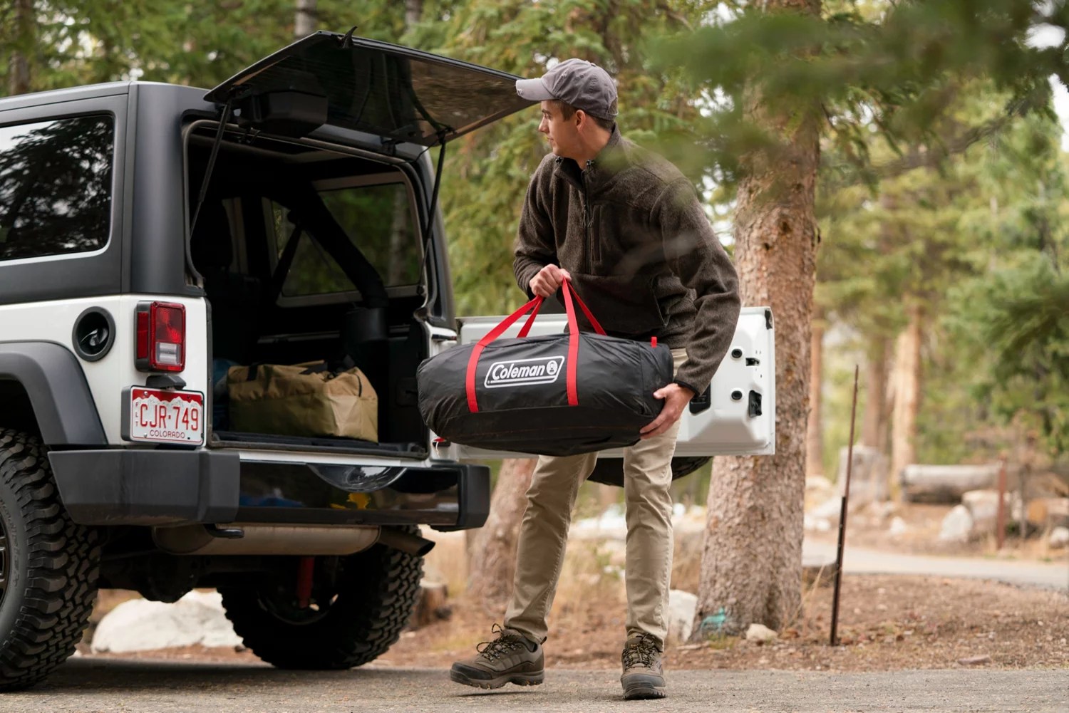 Coleman Dark Room 6 Person FastPitch Dome Tent with Screen Room Academy