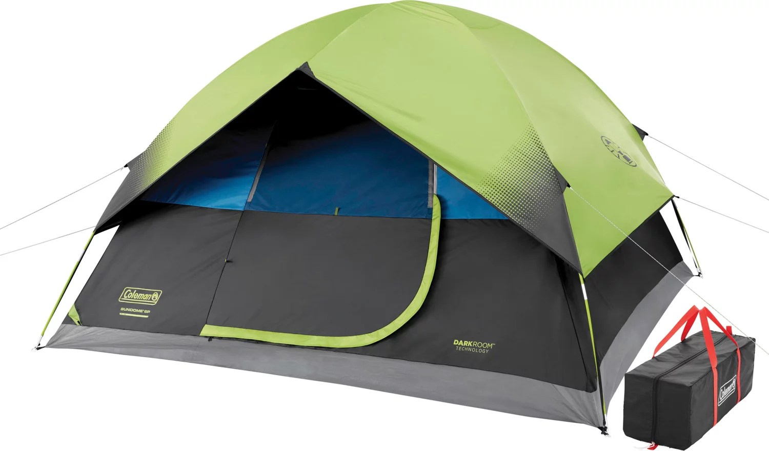 Coleman Dark Room 6 Person Sundome Tent Academy